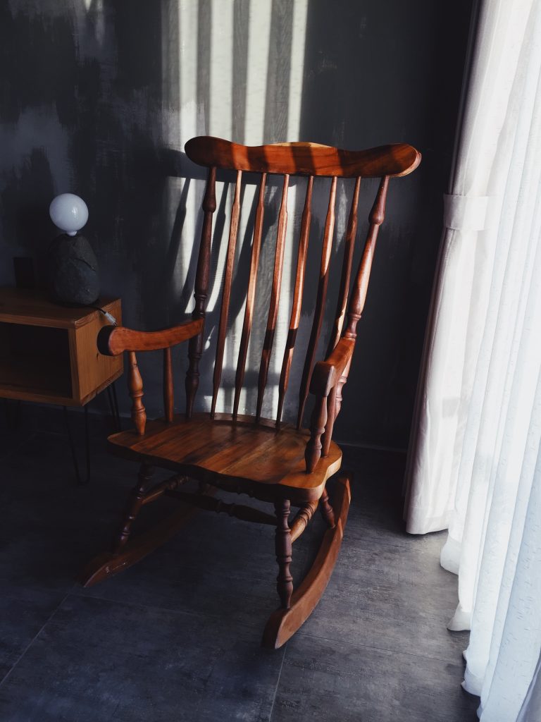 Antique-Affordable-Nursery-Rocking-Chair