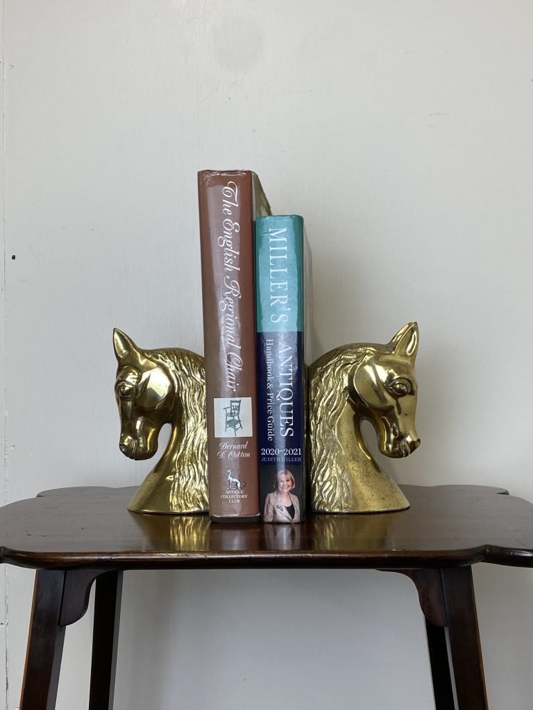 Vintage-Brass-Horse-Book-Ends